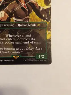 MTG Magic Non-Foil PTQ Promo Tifa Lockhart MagicCon Las Vegas NM - Image 5