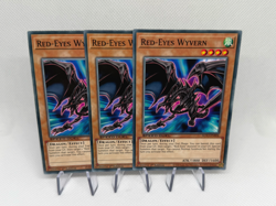 Red-Eyes Wyvern SGX3-ENB06 Playset x3 Common 1st Edition NM YuGiOh - Image 1