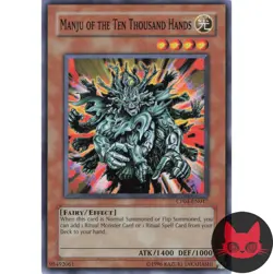 Yugioh Manju of the Ten Thousand Hands CP04-EN017 Common LP - Image 1