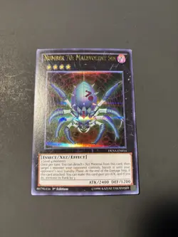 Number 70: Malevolent Sin DUSA-EN014 Duelist Saga 1st Edition - Image 1