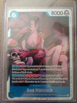 One Piece TCG - Boa Hancock PRERELEASE ENGLISH EB03-026 HEROINES SR - Near Mint - Image 1