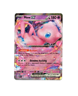Pokemon Scarlet & Violet 151 MEW EX 151/165 Double Rare Holo Card MINT-NM - Image 1