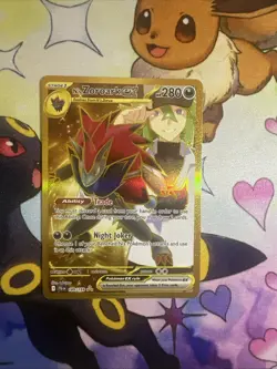 Pokemon TCG N's Zoroark EX Hyper Rare Holo Card 189/159 Sv09: Journey Together - Image 1