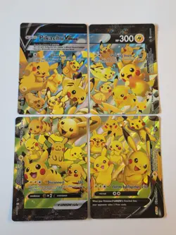 Pikachu V-Union SWSH 139 - SWSH 142: Sword & Shield Promo Cards Holo 4 CARD SET - Image 2