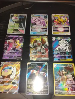 Lot Of 9 Pokemon Illustration Rare Cards Varying Sets All Nm To Mint - Image 1