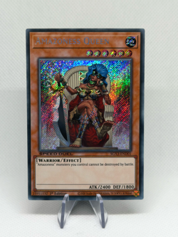 Amazoness Queen SGX3-END01 Secret Rare 1st Ed Near Mint YuGiOh Card - Image 1