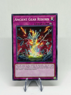 Ancient Gear Reborn LEDE-AE116 AE Near Mint YuGiOh Card - Image 1