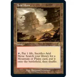 ARID MESA (RETRO FRAME) Modern Horizons 2 Magic MTG MINT CARD - Image 1