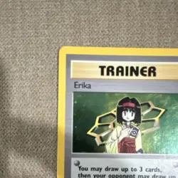 Erika (16) Holo Rare Holo Gym Heroes 016/132 MP Pokemon TCG - Image 3