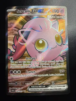Scream Tail ex 197/167 Ultra Rare Twilight Masquerade Pokemon Card - Image 1