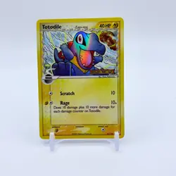 Totodile 67/101 Reverse Holo Stamp Pokemon TCG Card EX Dragon Frontiers NM - Image 1