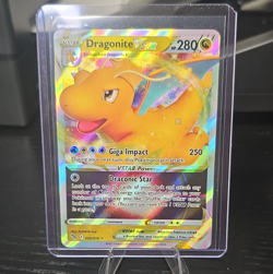 Pokemon TCG Dragonite VSTAR 050/078 Pokemon GO Ultra Rare Holo 280HP - Image 1