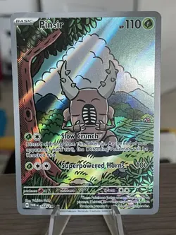Pokemon Pinsir 168/167 Sv06: Twilight Masquerade Illustration Rare NM - Image 1