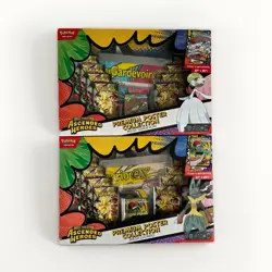 Pokemon Ascended Heroes Premium Poster Collection Mega Gardevoir Lucario 2 Boxes - Image 1