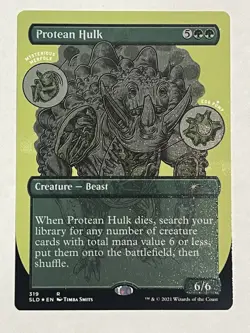 Protean Hulk NM Etched Foil Secret Lair MTG - Image 1