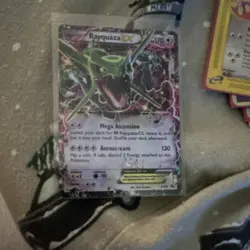 Pokemon Rayquaza EX XY Set XY66 Holo Dragon 170 HP English TCG Card - Image 1