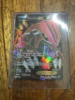 Pokemon Groudon EX Full Art 106/108 Dark Explorers Ultra Rare Holo Near Mint - Image 1