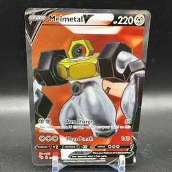 Melmetal V Full Art Pokemon TCG Pokemon GO 075/078 Holo Ultra Rare - Image 1