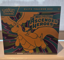 Pokemon TCG Mega Evolution Ascended Heroes Elite Trainer Box Dragonite Zekrom - Image 1