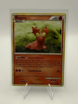 Slugma Common Undaunted 67/90 LP Pokemon TCG 2010 - Image 1