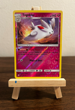 Togekiss 138/214 Unbroken Bonds 2019 Reverse Holo Rare LP Pokemon TCG Fairy Type - Image 1