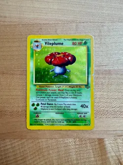 1999 Pokemon Jungle VILEPLUME 15/64 Holo Rare - Vintage WOTC - Image 1