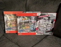 Pokemon TCG Black Bolt & White Flare Sam's Club Bundle Poster+Binder (Lot of 2) - Image 1