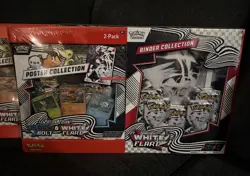Pokemon TCG Black Bolt & White Flare Sam's Club Bundle Poster+Binder (Lot of 2) - Image 3