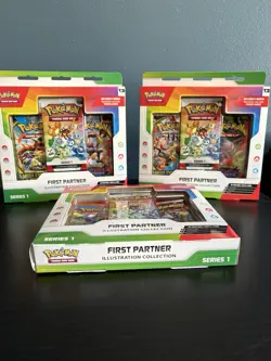 Pokemon TCG First Partner Illustration Collection Series 1 (3X) - Image 2