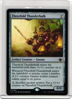 Threefold Thunderhulk - 265 - LCI - NM - MTG Magic the Gathering - Image 1