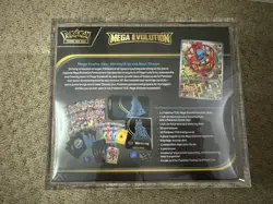 Mega Evolution Glaceon Pokemon Center Elite Trainer Box Sealed with Acrylic Case - Image 5