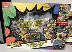 Pokemon Mega Evolution Ascended Heroes Premium Poster Collection Mega Lucario - Image 1