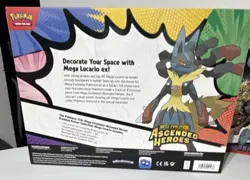 Pokemon Mega Evolution Ascended Heroes Premium Poster Collection Mega Lucario - Image 2