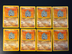 11 x Rhyhorn 61/64 - Pokemon Jungle - Image 1