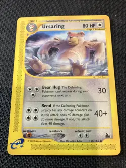 Ursaring Skyridge 110/144 Regular NM Pokemon - Image 1