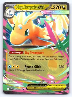 Mega Dragonite ex 152/217 Double Rare ME: Ascended Heroes Pokemon Near Mint - Image 1