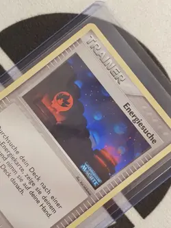 Pokemon Karte Energiesuche 94/115 Verborgene Machte Stamp Reverse Holo Deutsch - Image 3
