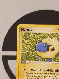 Voltilamm 67/109 Ex Team Rocket Returns Set Pokemon Karte Mareep Pokemon NM - Image 4