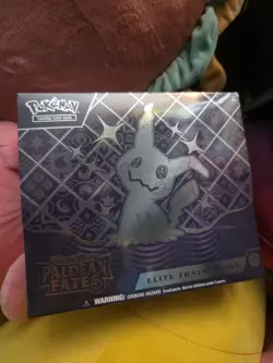 Pokemon TCG: Scarlet & Violet Paldean Fates Elite Trainer Box ETB Factory Sealed - Image 1