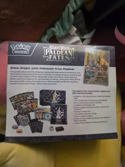 Pokemon TCG: Scarlet & Violet Paldean Fates Elite Trainer Box ETB Factory Sealed - Image 5