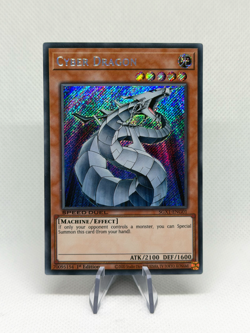 Cyber Dragon SGX1-ENG01 Secret Rare Near Mint YuGiOh - Image 1