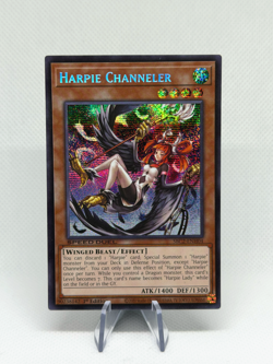 Harpie Channeler SBC2-ENH04 Prismatic Secret Rare 1st Ed NM YuGiOh Speed Duel - Image 1