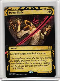 Doom Blade 028/063 Strixhaven: Mystical Archives STA MTG NM - Image 1
