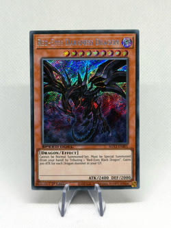 Red-Eyes Darkness Dragon SGX3-ENB01 Secret Rare 1st Edition NM YuGiOh - Image 1