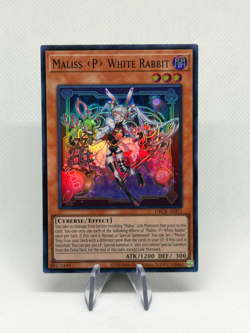 Maliss P White Rabbit (Uncensored Art) DBCB-AE015 Super Rare AE NM YuGiOh LART - Image 1