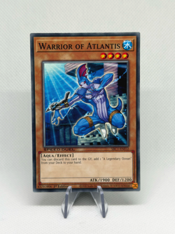 Warrior of Atlantis SBC1-ENI12 1st Ed Near Mint Speed Duel YuGiOh - Image 1