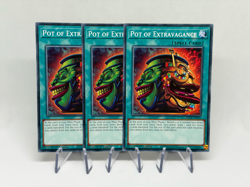Pot of Extravagance SDCK-EN031 Playset x3 Common 1st Edition NM YuGiOh - Image 1