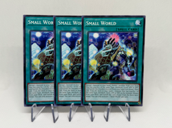 Small World TT02-AEA18 Playset x3 Common AE NM YuGiOh - Image 1