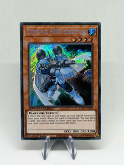 Elemental HERO Bubbleman SGX2-ENA08 Secret Rare 1st Ed Near Mint YuGiOh - Image 1