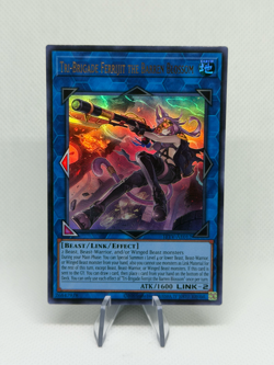 Tri-Brigade Ferrijit the Barren Blossom TFTV-AE012 Ultra Rare AE NM YuGiOh - Image 1